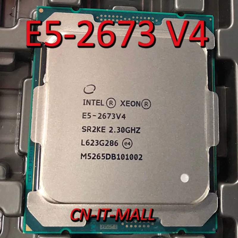 Процессор Intel Xeon E5 2673 V4 CPU 2 3 GHz 50M 20 Core 40 Threads процессор|Компьютерные кабели и