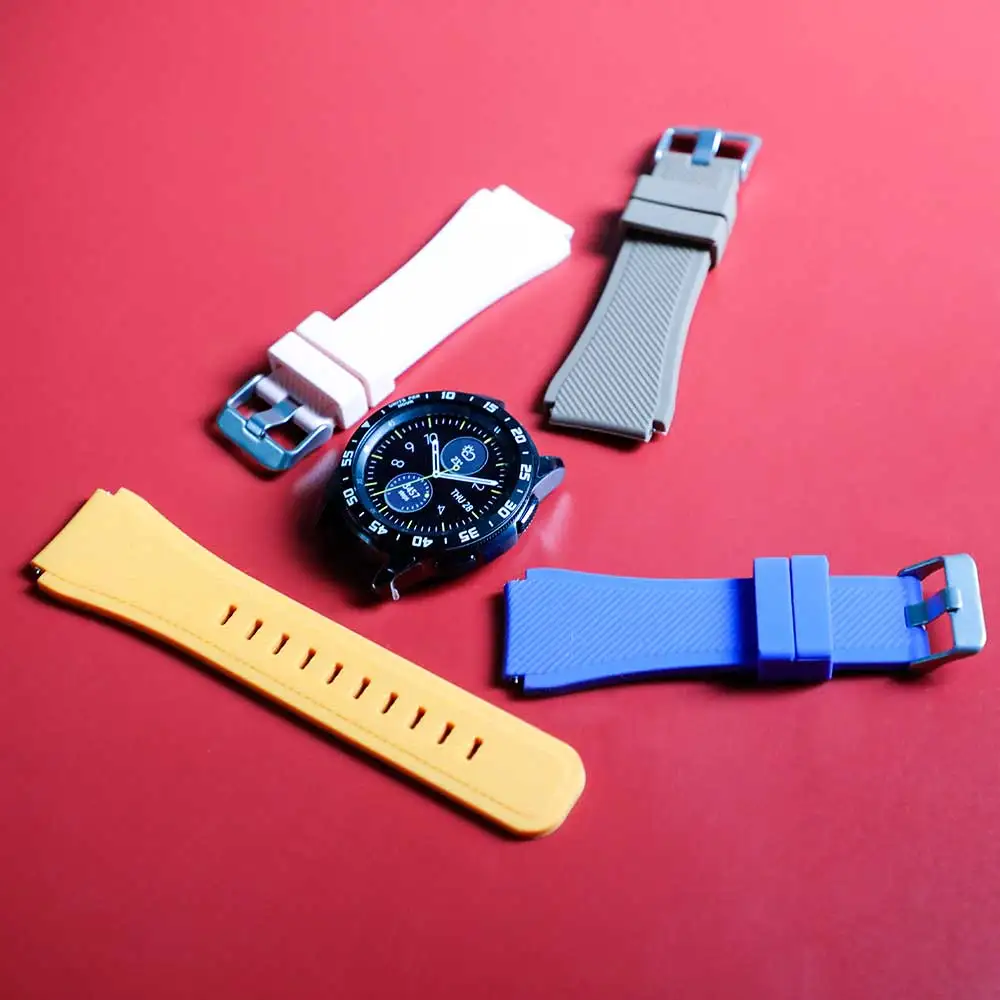 galaxy watch active 2 strap For Galaxy watch 46mm 42mm active 2 40mm 44mm Samsung gear S3 Frontier strap amazfit bip 22mm 20mm