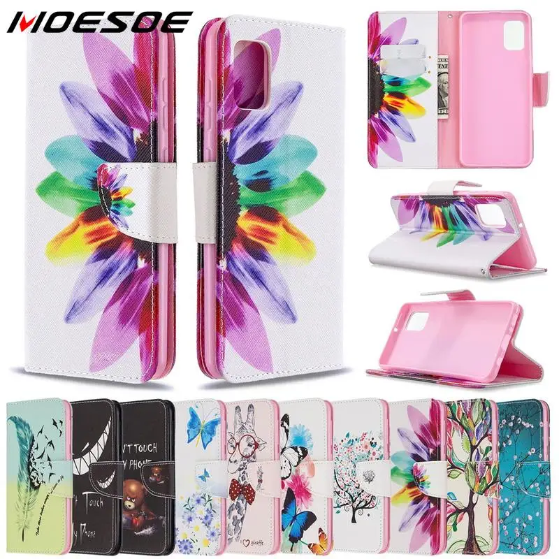 PU Leather Flip Wallet Book Case For Samsung Galaxy A31 A51 A71 A50 A70 S20 Ultra S10 Note 10 Plus A30 A32 A52 A72 5G | Мобильные