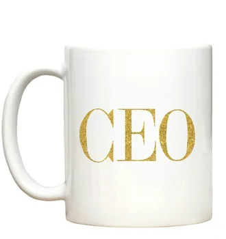 

Ceo Mug Gifts Travel Beer Cup Home Decal Porcelain Coffee Mugs Kitchen Drinkware Milk White Mug