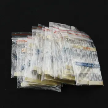 

1460x Durable 73 Value Metal Film Resistor Resistance Electrical Component Kit