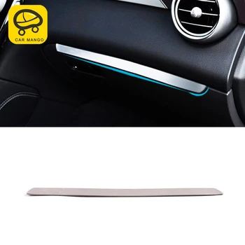 

CarManGo For Mercedes Benz GLC 2016-2019 Car Styling Storage Glove Box Decoration Cover Frame Trim Sticker Interior Accessories