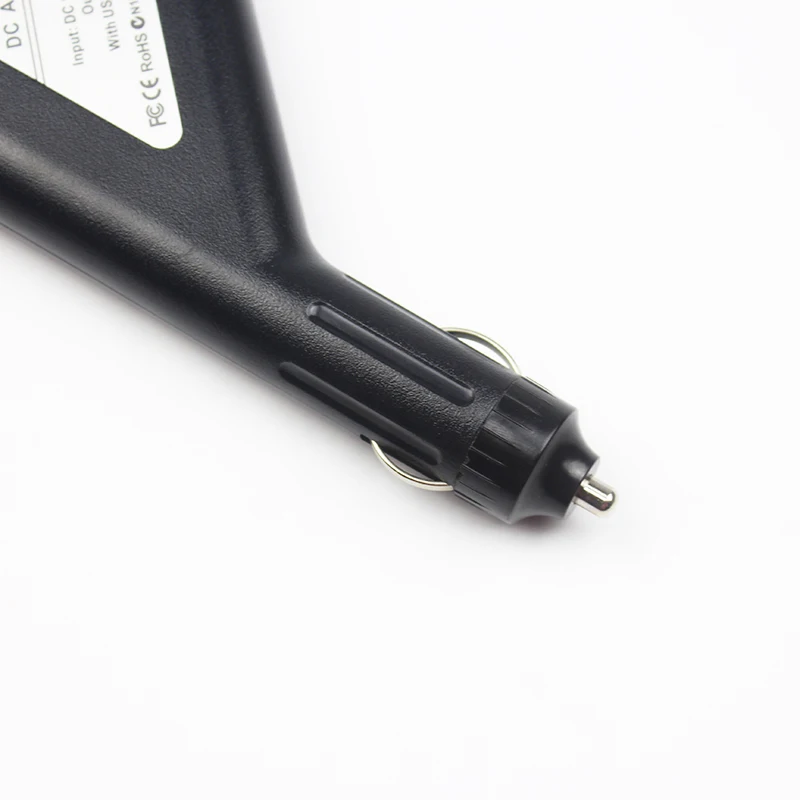 Adaptador de corriente continua para portátil de 19,5 V y 2,31 A, cargador de coche con alimentación USB para HP EliteBook G3 820 G4 840 G2 G1 1040 1030 725, conector azul._voghion.com