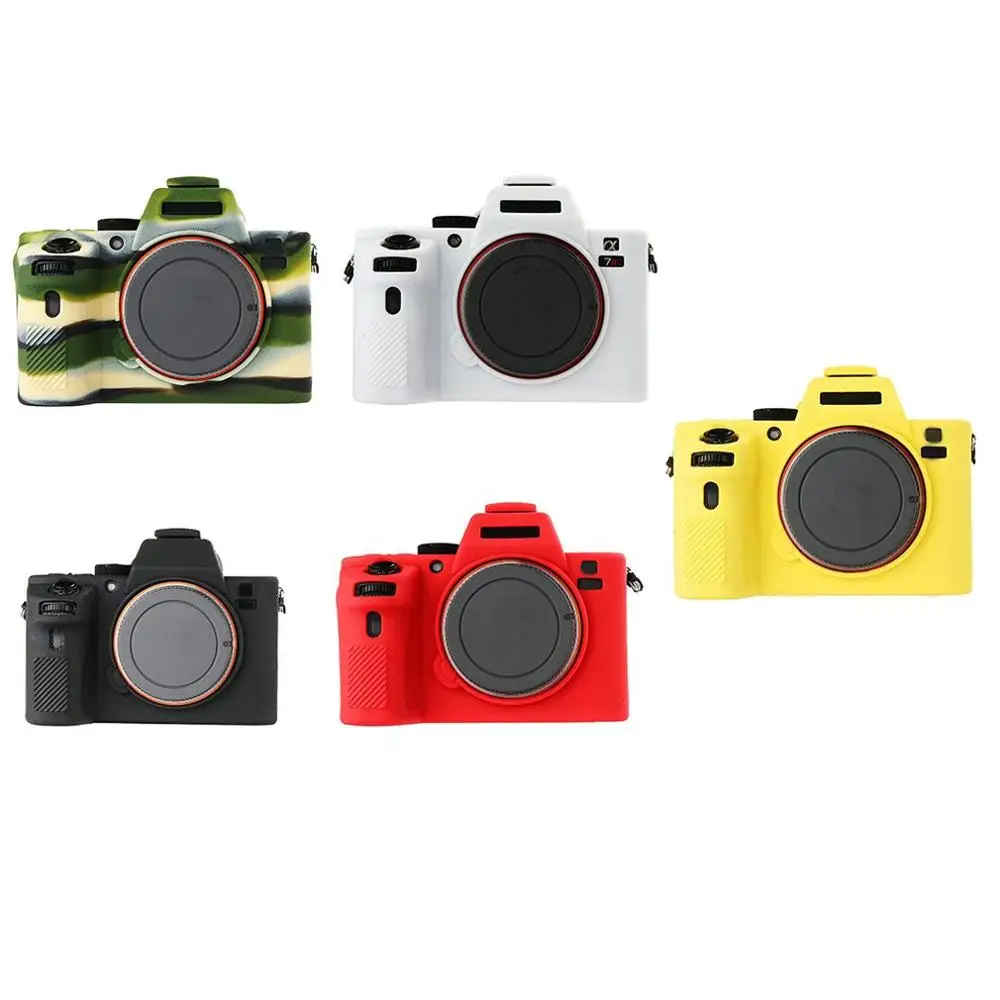 Чехол для камеры Canon Профессиональный резиновый чехол для камеры со съемной защитой для Canon A7