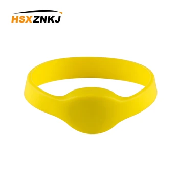 

10pcs 125Khz RFID Bracelet TM4100 EM4100 Input Access Control Card RFID Bracelet Silicone Wristband Watch Access Control Card