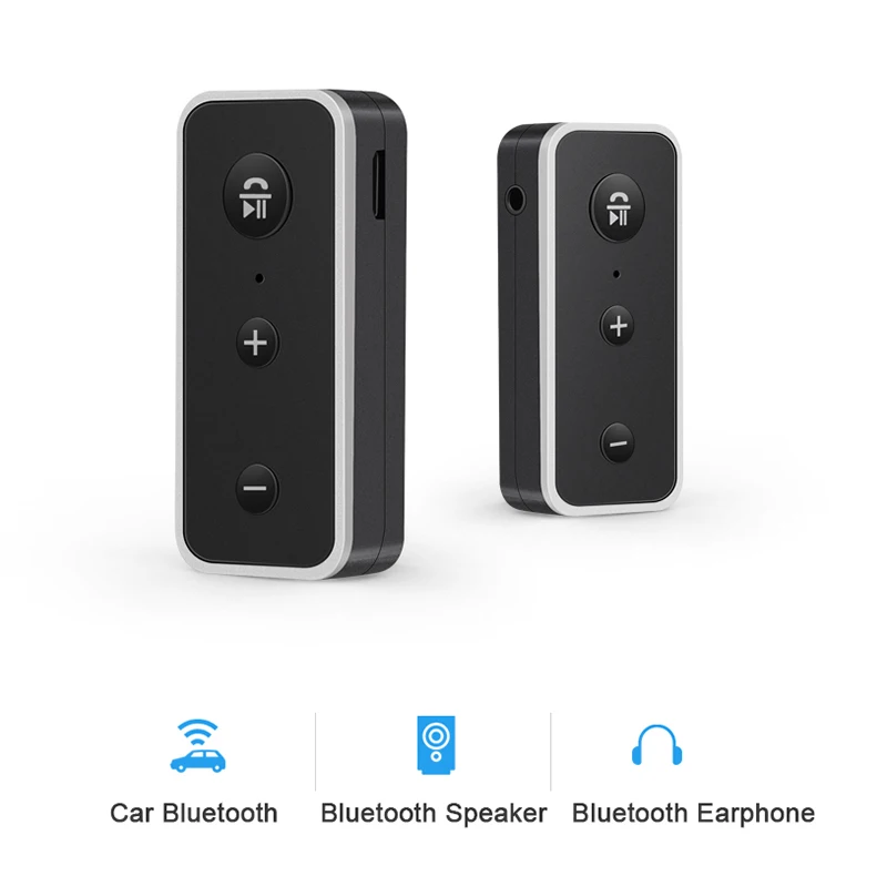 Bluetooth 5,0 приемник автомобильный комплект стерео музыка 3,5 мм AUX аудио беспроводной громкой связи адаптер для наушников динамик с микрофоном Z2