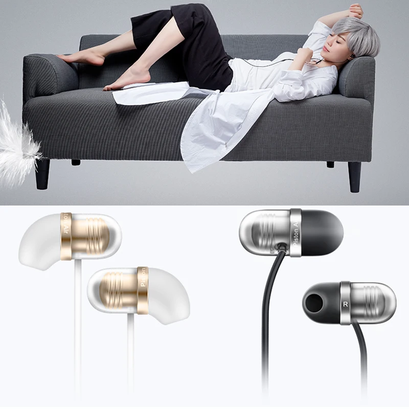 XIAOMI original capsule 3.5mm universal Earphone wire control with microphone bass in-ear type for xiaomi iphone Samsung SONY