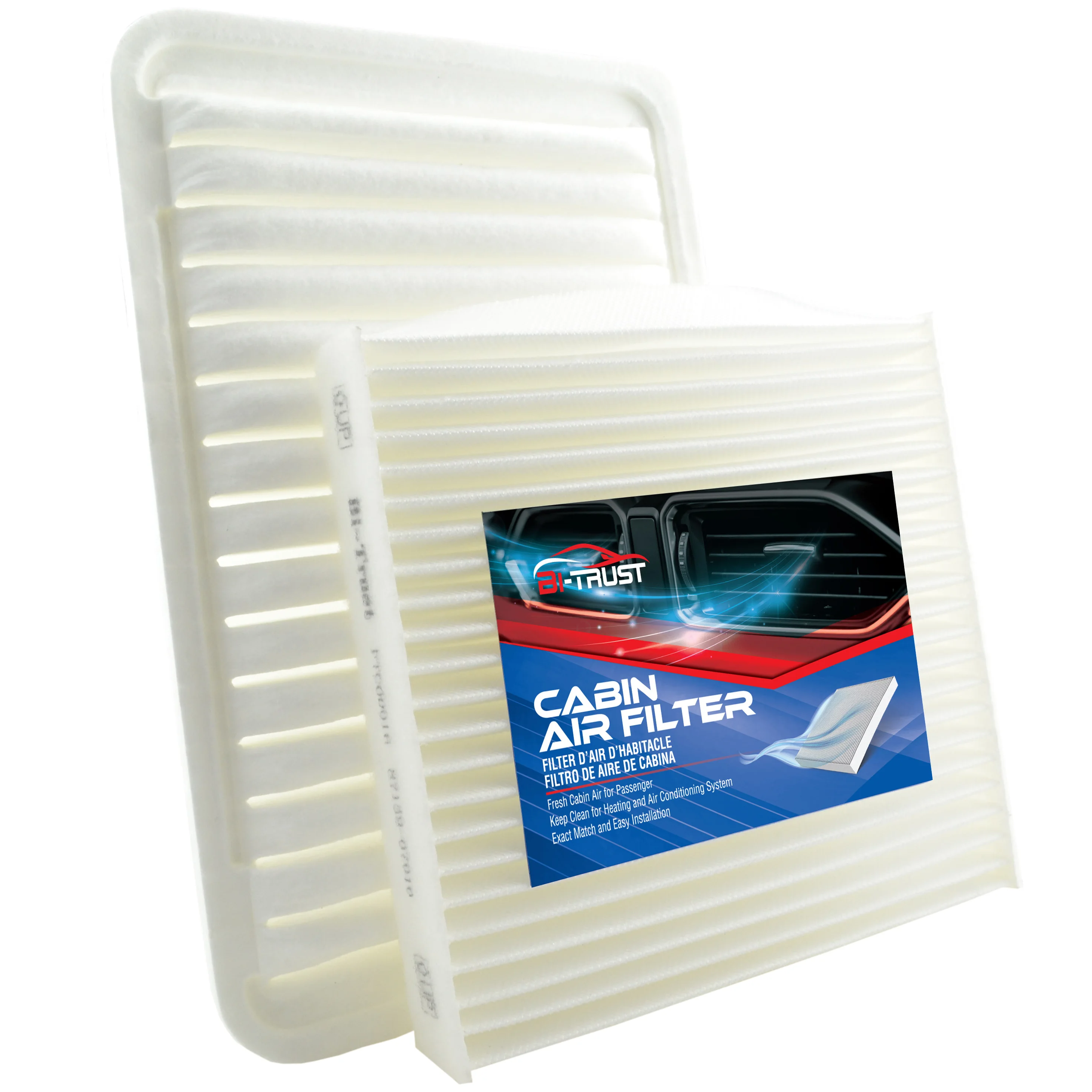 

Engine & Cabin Air Filter for 2010-2017 Toyota Camry L4 2.5L GAS2009-2016 Toyota Venza L4 2.7L Replacement car assessors