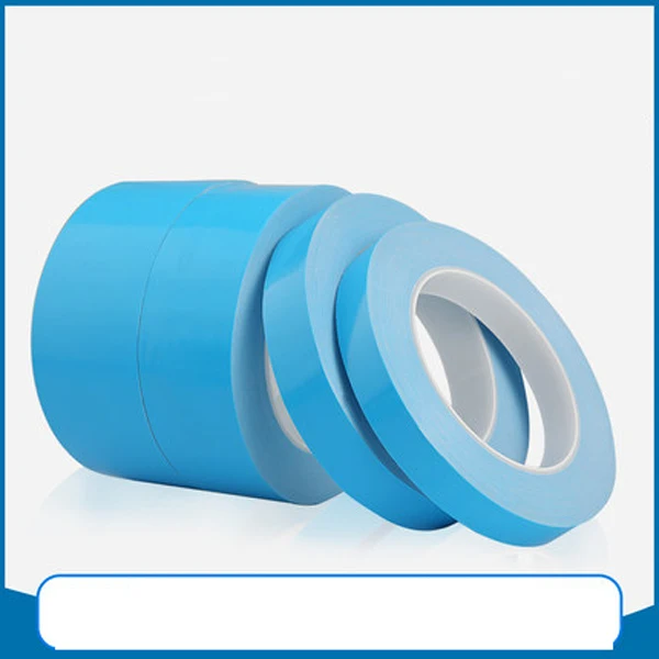 

5mm wide Transfer ribbon double side thermal conductor adhesive tape for PCB Chip LED heat sink 25m/roll