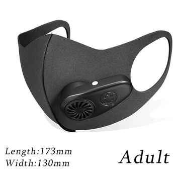 

Electric Mask With Breathing Valve Dust Particulate Respirator Electric Smart Mask Dust Air Pollution Protective