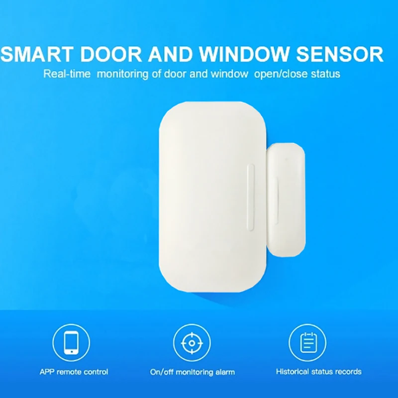 AAAE топ-умный ZigBee дверной оконный беспроводной датчик Домашняя безопасность поддержка Tuya Smart Life APP работа для Amazon Echo 2Nd/Plus Tuya P