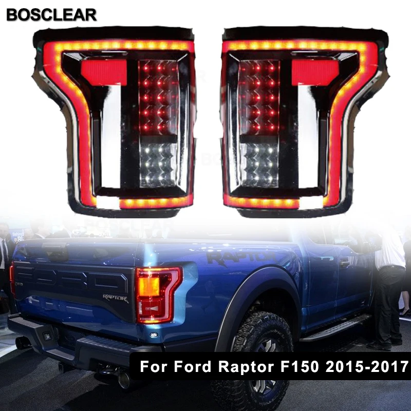 2 шт. светодиодный задний левый/правый хвост Копченый задние фонари лампа для Ford