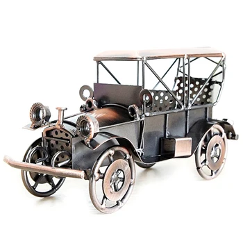 

Metal Retro Car Model Vintage Classic Car Model Automobile Model Vehicle Figurine Boy Toy Gift Home Decor