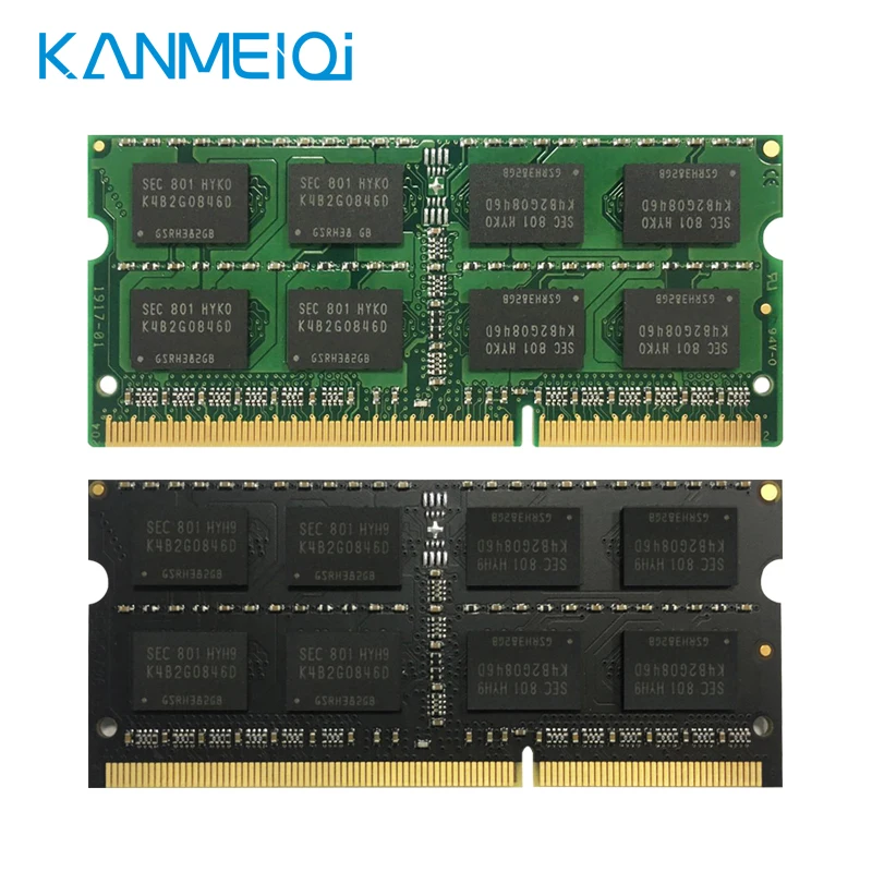 DDR3L DDR3 4 ГБ 8 ГБ 1333 МГц 1600 SO-DIMM 1,35 v 1,5 v ноутбук оперативная память 204pin памяти ноутбука KANMEIQi