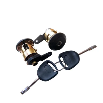 

1 Pair 96FGA22050CGPA 191564789897 Replcaement for Ford Fiesta 1995-2002 Door Lock Cylinder Key Set Car Door Lock