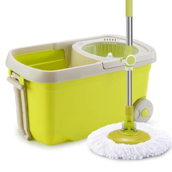 

Mop Rotating Household Hand-washing Double Drive Mop Bucket Automatic Mop Dumpling Mop Tone Mop Bucket