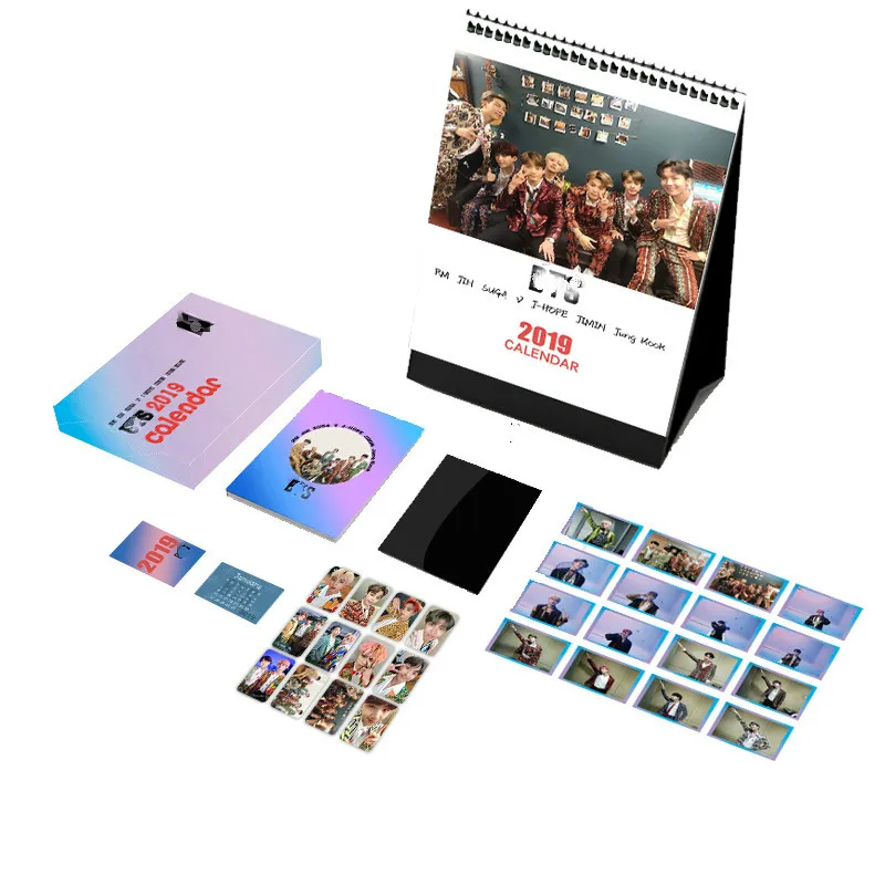 

[MYKPOP]~2020 NEW~ 2020 CALENDAR & PHOTO ALBUM BOOK & POST CARDS & CALENDAR CARDS, KPOP Bangtan Fans Collection SA19120701