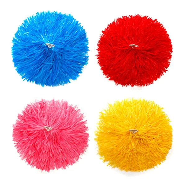 2 шт. для девочек группа поддержки Pom Poms черлидинг поддержка Танцевальная Вечеринка клубный Декор C55K по доступной цене