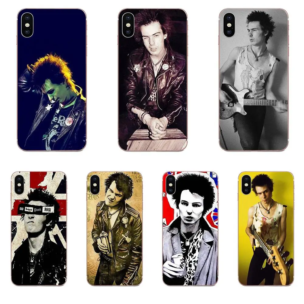 Sex Pistols Sid Vicious Poster Print For HTC Desire 530 626 628 630 816 820 830 One A9 M7 M8 M9 M10 E9 U11 U12 Life Plus | Мобильные