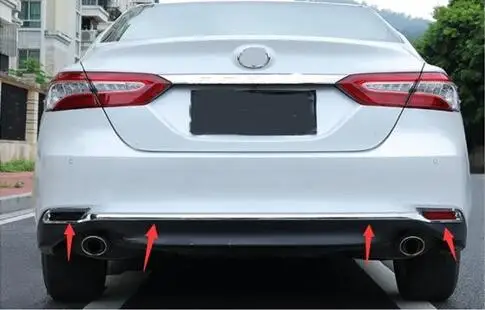 Подходит для Toyota восьмого поколения Camry задние полосы декоративные полосы модифицированный декоративный бампер аксессуары