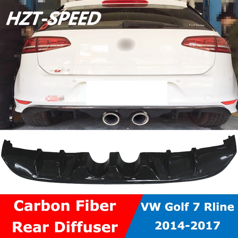 Автомобильный диффузор Golf 7 Rline среднего и заднего бампера для Volkswagen VW MK Hatchback 2014