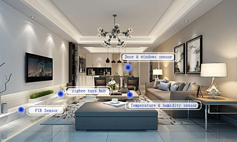 Домашний центр шлюза Tuya Zigbee
