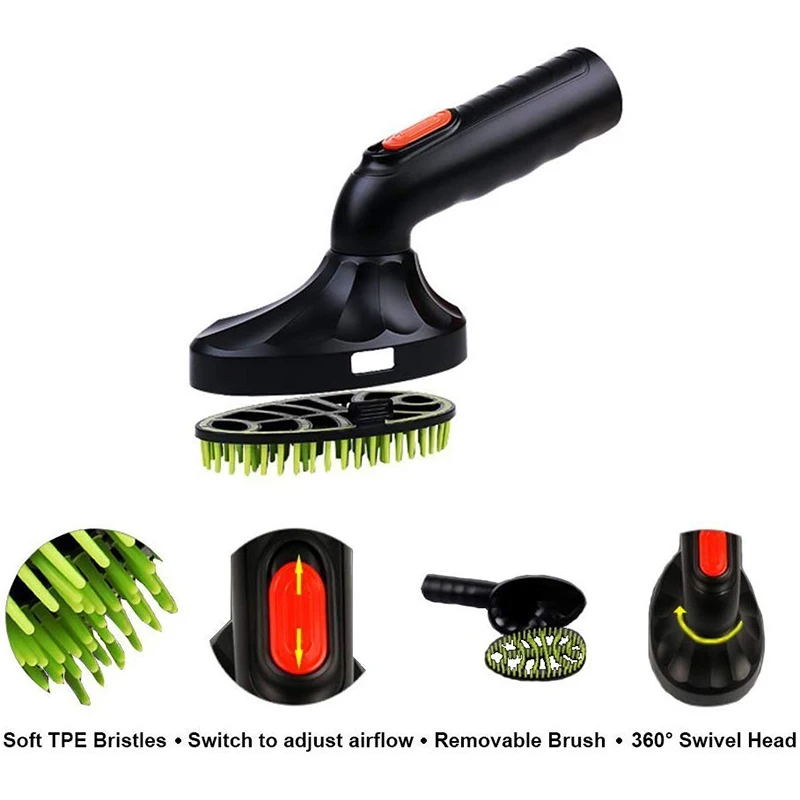 Щетка для шерсти домашних животных+ адаптер для Dyson DC07 DC11 DC14 DC15 DC17 пылесос DC28, DC29, DC31, DC33, DC35, DC39