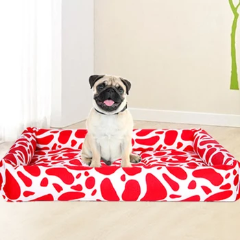 

Summer Dog Cat Cushion Soft Pet Mats Puppy Sleep Bed for Small Medium Large Dog Cat Top Quality Kennel Cool Ice Silk mat Matress