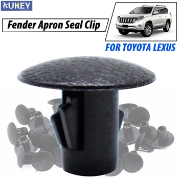 

Splash Seals Apron Cover Clips Liners Skirt Retaining Clip For Toyota RAV4 Sequoia Tacoma T100 Lexus GX460 GX470 OE# 9046710186