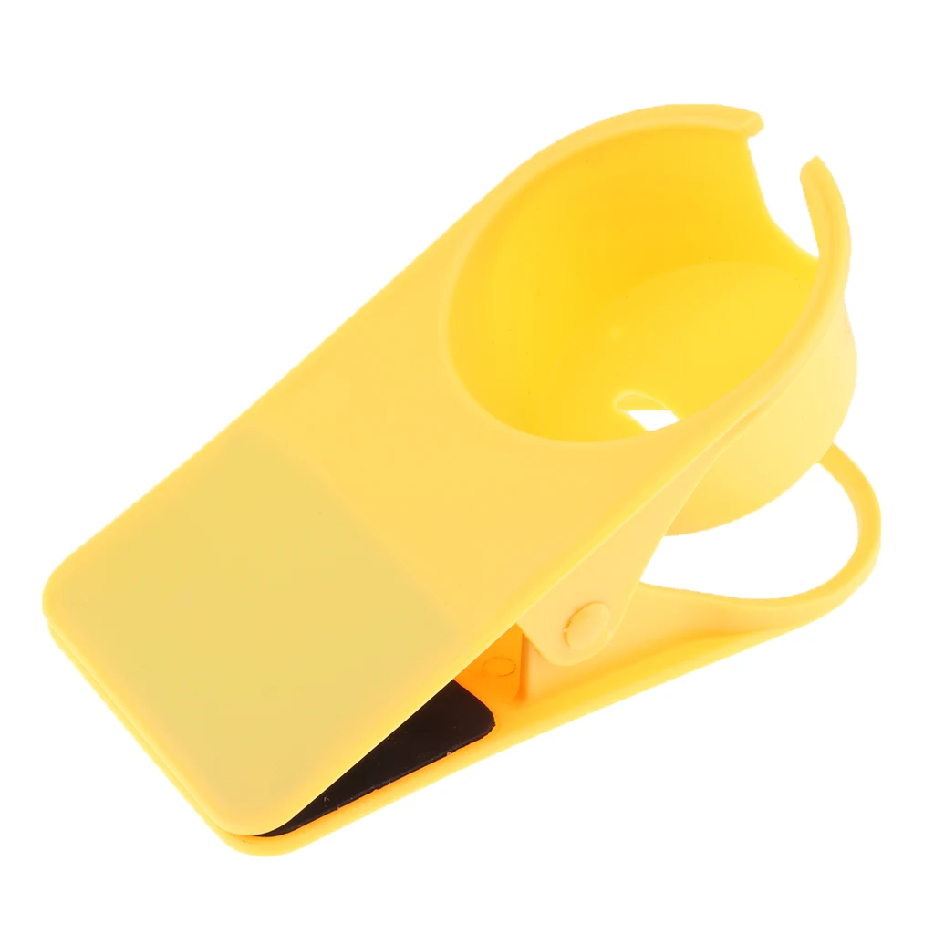 Clip On Desk Cup Holder Clamp for RV Motorhome Home Save Space