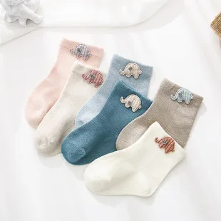 Детские носки хлопковые носки с героями мультфильмов на весну и осень детские носки без пятки в полоску для мальчиков и девочек