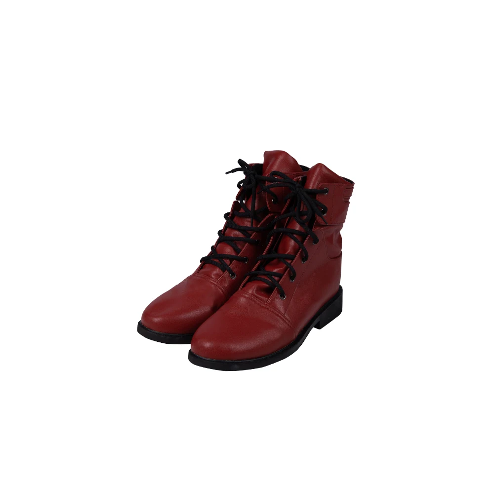 ManLuYunXiao/красные ботинки martin для косплея; костюм тифы Локхарт; Женская обувь в стиле аниме «Final Fantasy VII Remake»; обувь для Хэллоуина