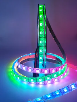 

WS2815GS8208Dual-Signalindependent IC Built-in driver chip SMD5050 Led pixel strip lamp programming DC12V 30/60/144leds/m