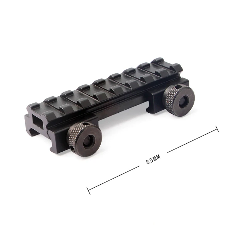 

SBEDAR 8 Slot Base Riser Adapter 20mm Picatinny Weaver Rail Mount Airsoft Hunting Scope Mount