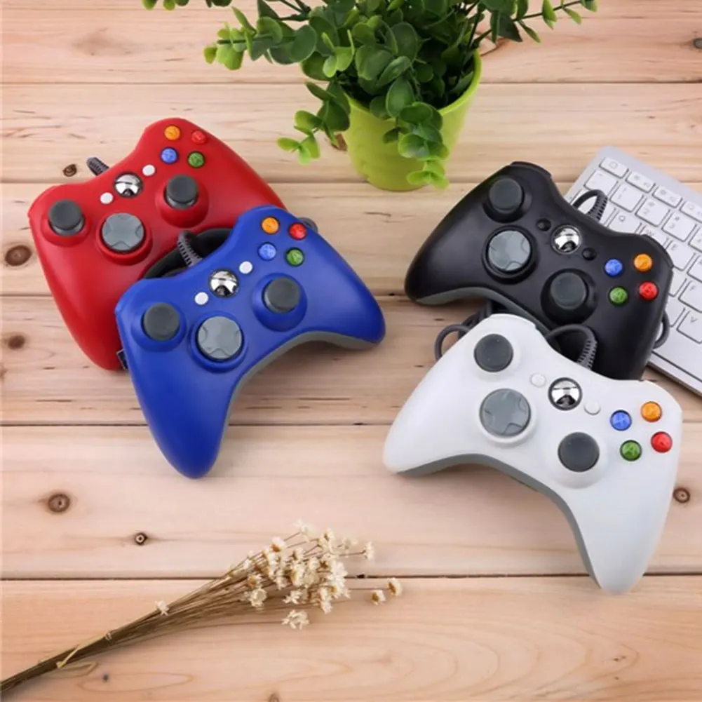 Проводной USB геймпад игровой джойстик контроллер для Xbox 360 ПК Windows 7 XP видеоигр