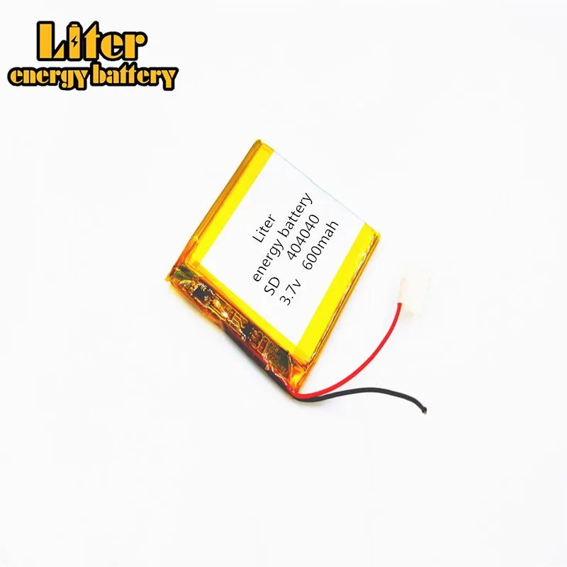 Лучший бренд батареи Размер 404040 3 7 V 600mah планшетный аккумулятор с защитной платой