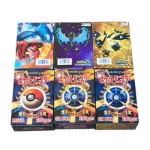 TAKARA TOMY Pokemon, 300 шт., GX покрытие, флеш-карты, EX Card, 3D версия, Классическая клетчатая флеш-карта, Покемон, коллекционная Подарочная игрушка для детей