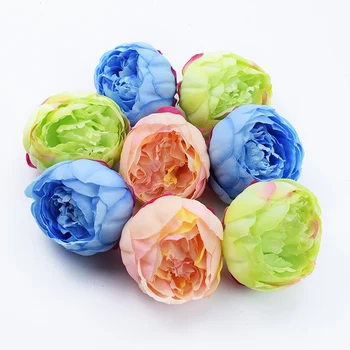 

1/5 Pieces Silk peony wedding decorative flowers wall scrapbooking christmas decorations for home diy artificial flowers cheap