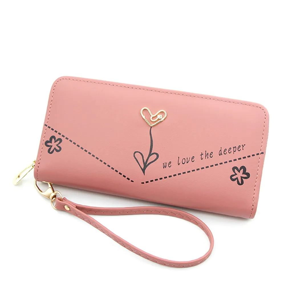 Женский клатч на молнии сумка Pochette женский кошелек карта Упаковка Porte Monnaie Femme большой модный кошелек Сумочка# C10