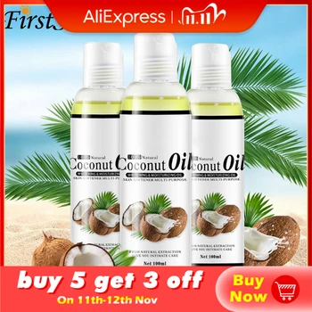 

100% Natural Organic Virgin Coconut Oil Body and Face Massage Best Skin Care Massage Relaxation Oil Control Product