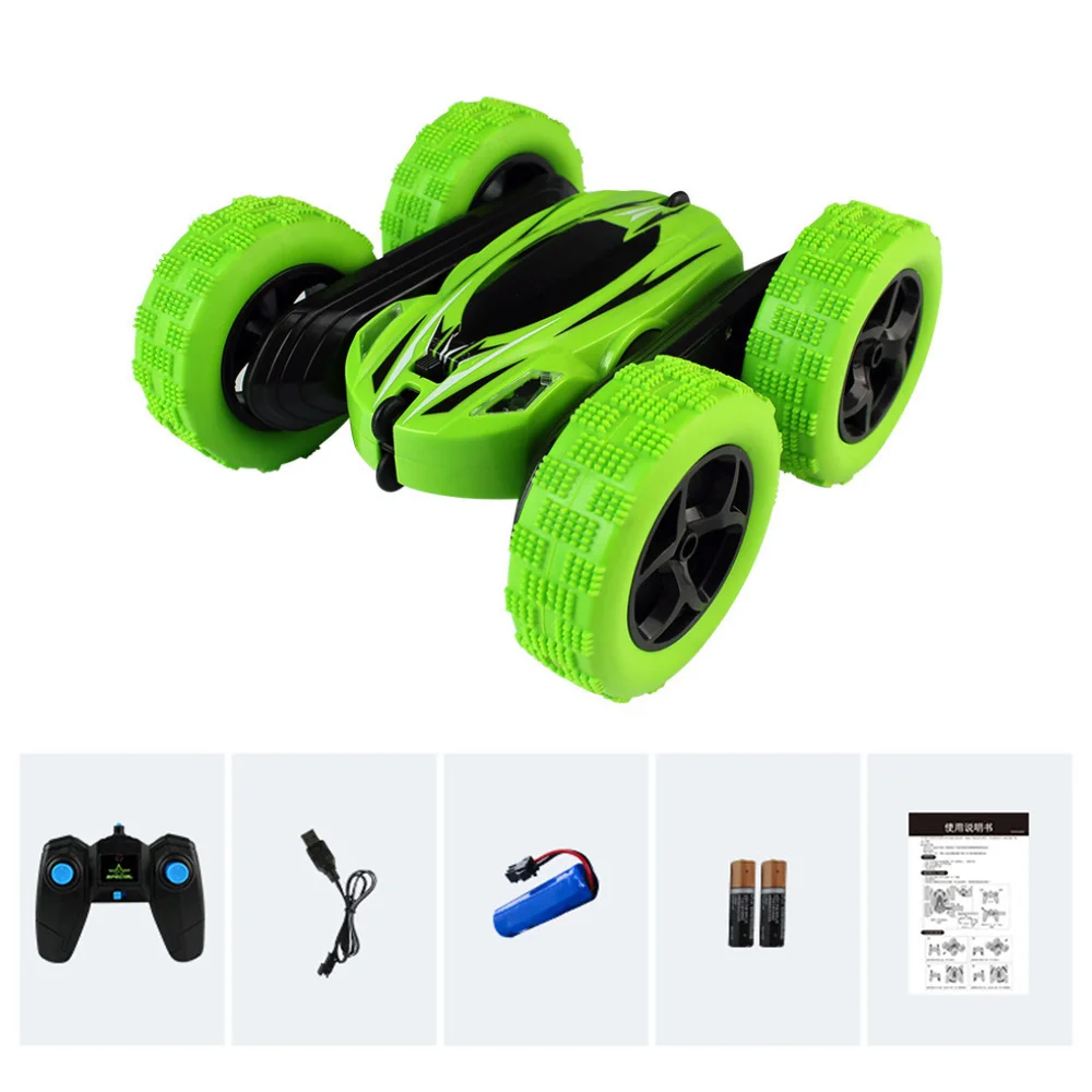 Деформация Buggy Crawler ролл автомобили RC трюковые автомобили высокая скорость Двусторонняя 3D флип пульт дистанционного управления дрейф Игрушки для мальчиков