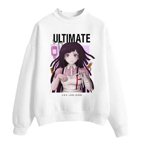 Tsumiki Danganronpa Printing Woman's Sweatshirt Funny Long-Sleeved Fashion Loose Large Size Autumn Tops