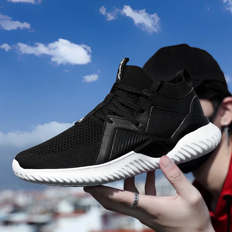

MYMQ new product running shoes breathable portable Network layer cloth men sneakers The high quality fashion