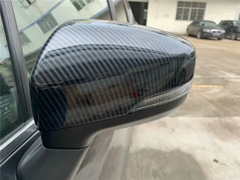 

Carbon Fiber Look Rear View Side Mirror Cover For Subaru Forester 2019 2020 2021