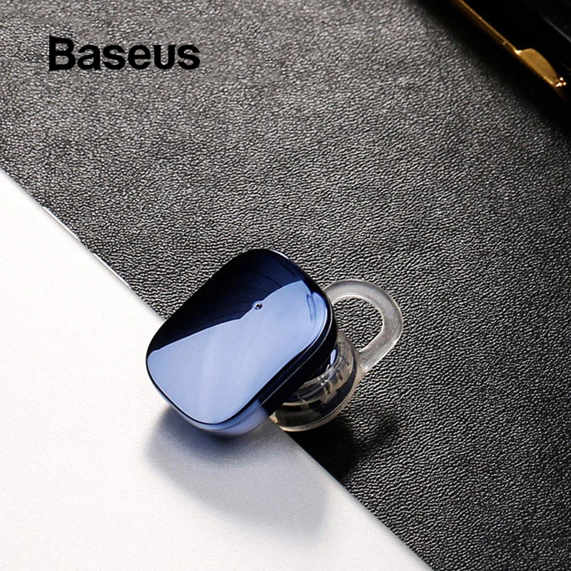 Baseus A02, беспроводные Bluetooth наушники, Мини, стерео, бас, наушники, громкая связь, спорт, вождение, гарнитура, сенсорное управление, Bluetooth, наушник
