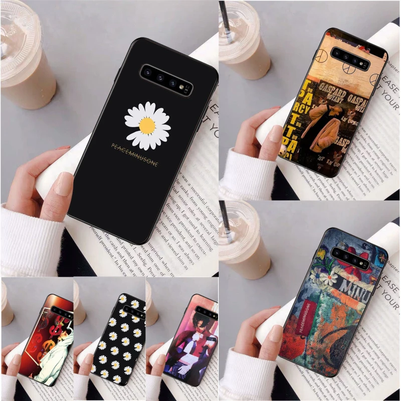 G Dragon peaceminusone черный чехол для мобильного телефона Samsung S9 plus S5 S6 edge S7 S8 S10 E |