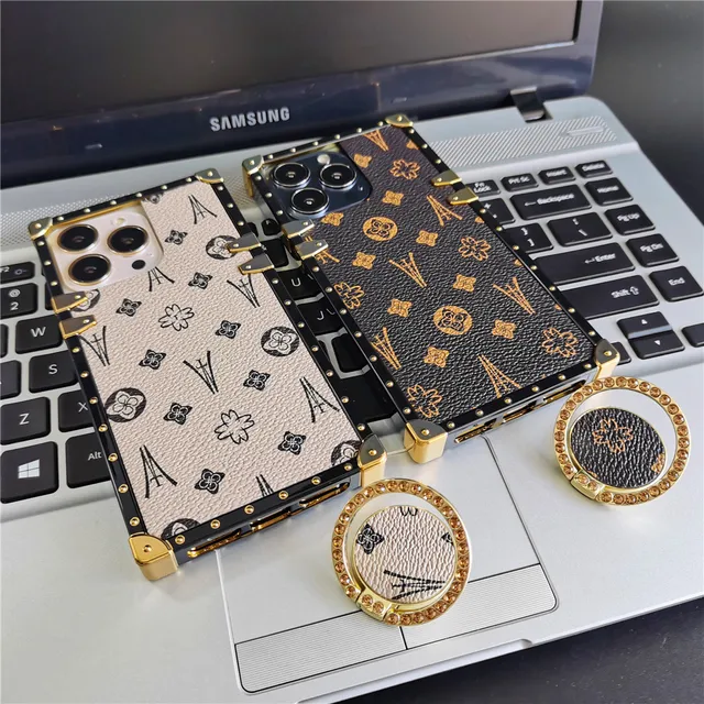 Brown Louis Vuitton Monogram iPhone 12/12 Pro Case, SarahbeebeShops  Revival