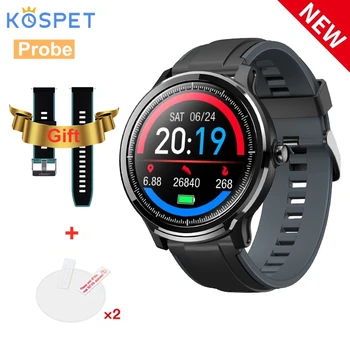 

KOSPET Probe Smart Sports Watch SN80 IP68 Waterproof 1.3 inch Screen Heart Rate Monitor Bluetooth Smartwatch Men Double Strap