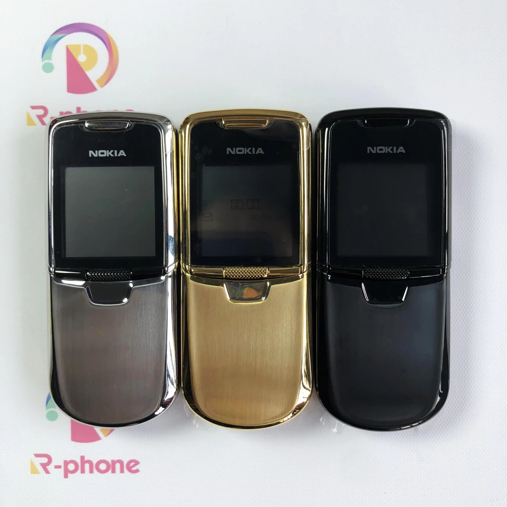 Восстановленный Мобильный телефон Nokia 8800 Classic 2G GSM разблокированный 2 МП русская