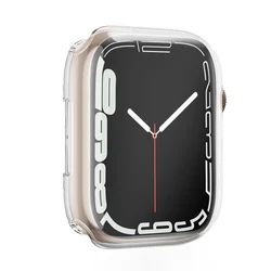 Premium Soft TPU All - Coverage Protective Case with Screen Protector for 38MM Series 3 2 1 (Clear)